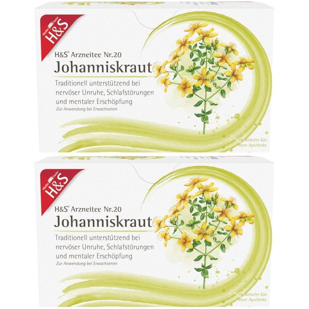 H&S Johanniskraut Filterbeutel 2x 2x20x2 g