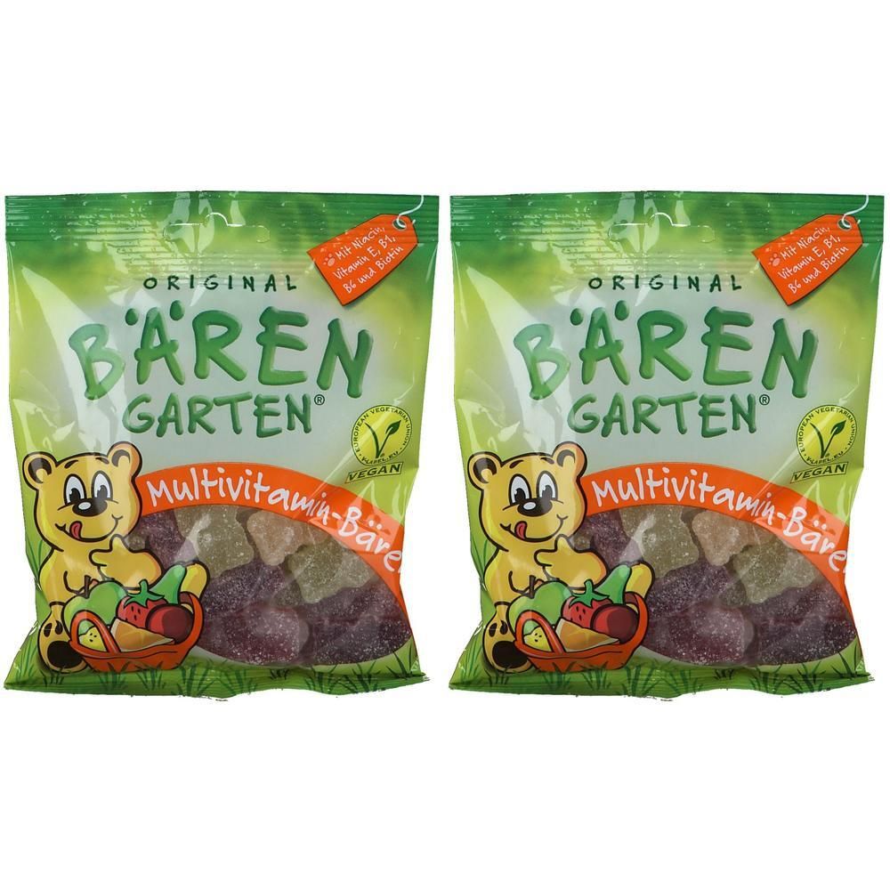 Soldan Bären vegan Multivitamin-Bären zuckerhaltig 2x 2x125 g Bonbons