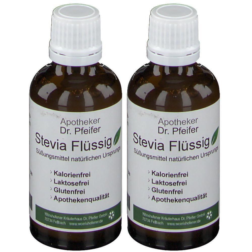 Stevia Dr.pfeifer Flüssig 2x 2x50 ml Flüssigkeit