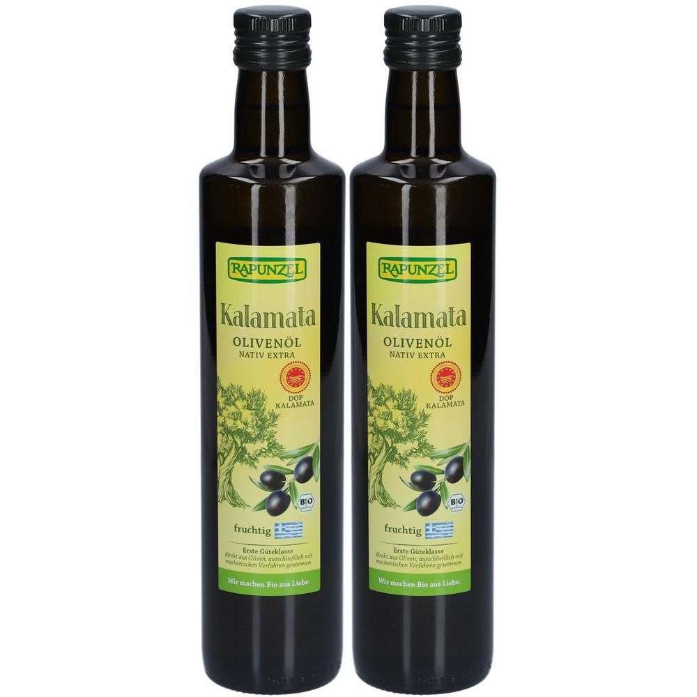 Rapunzel Kalamata Olivenöl 2x 2x500 ml Öl