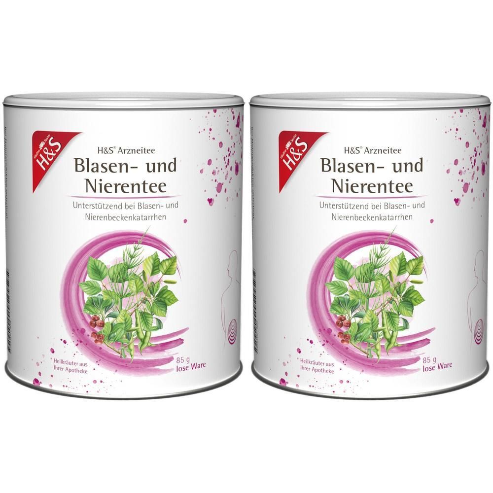 H&S Blasen- und Nierentee lose 2x 2x85 g Tee