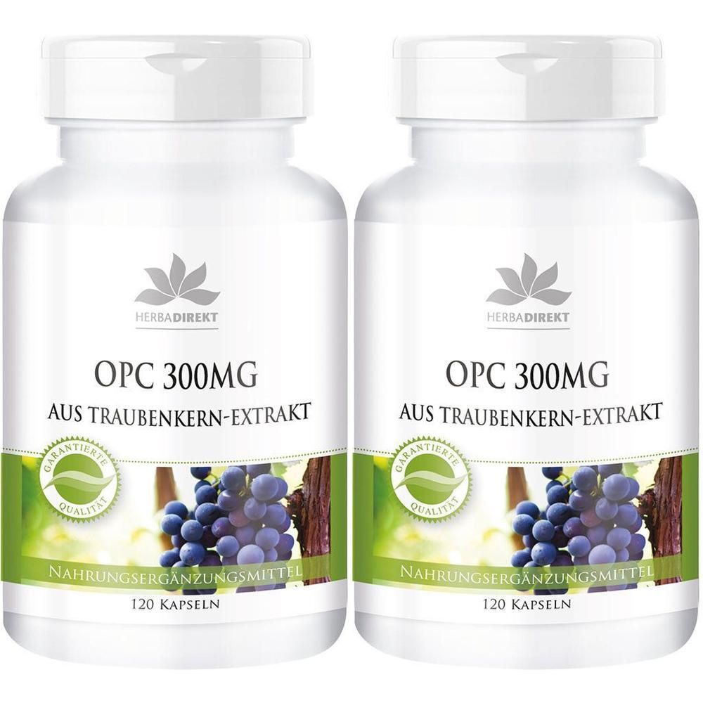 OPC 300 mg Kapseln 2x 2x120 St
