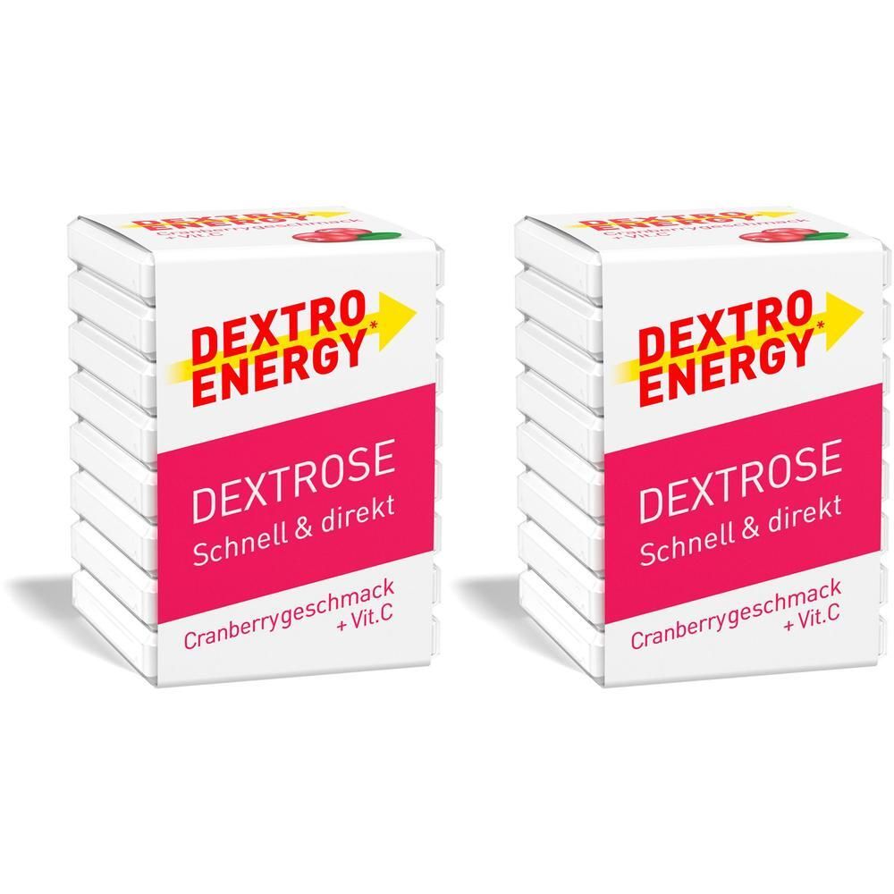 Dextro Energy Cranberry lim.edition 2x 2x46 g Täfelchen