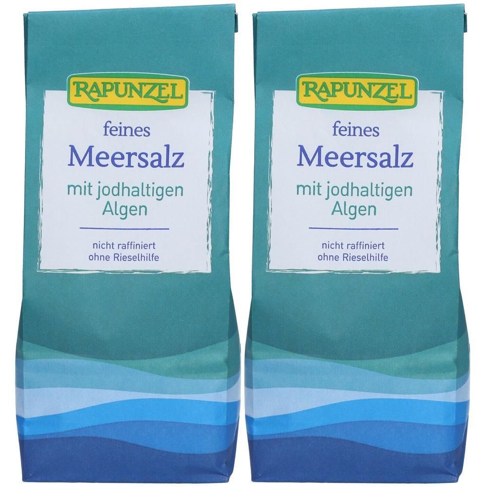 Rapunzel Meersalz jodiert 2x 2x500 g