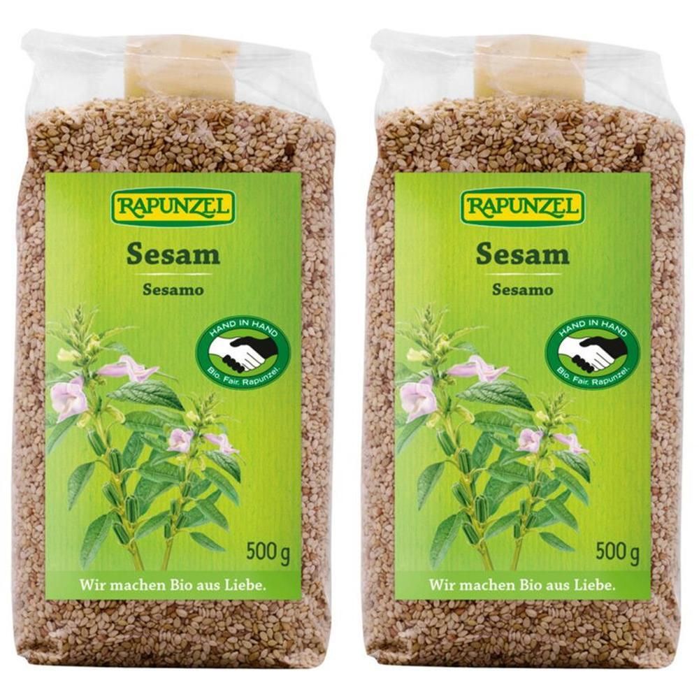 Rapunzel Bio Sesam ungeschält 2x 2x500 g