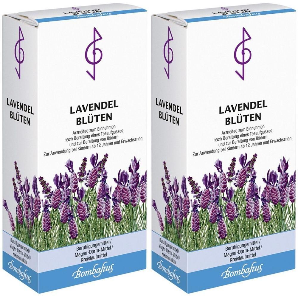Lavendelblüten Tee 2x 2x50 g