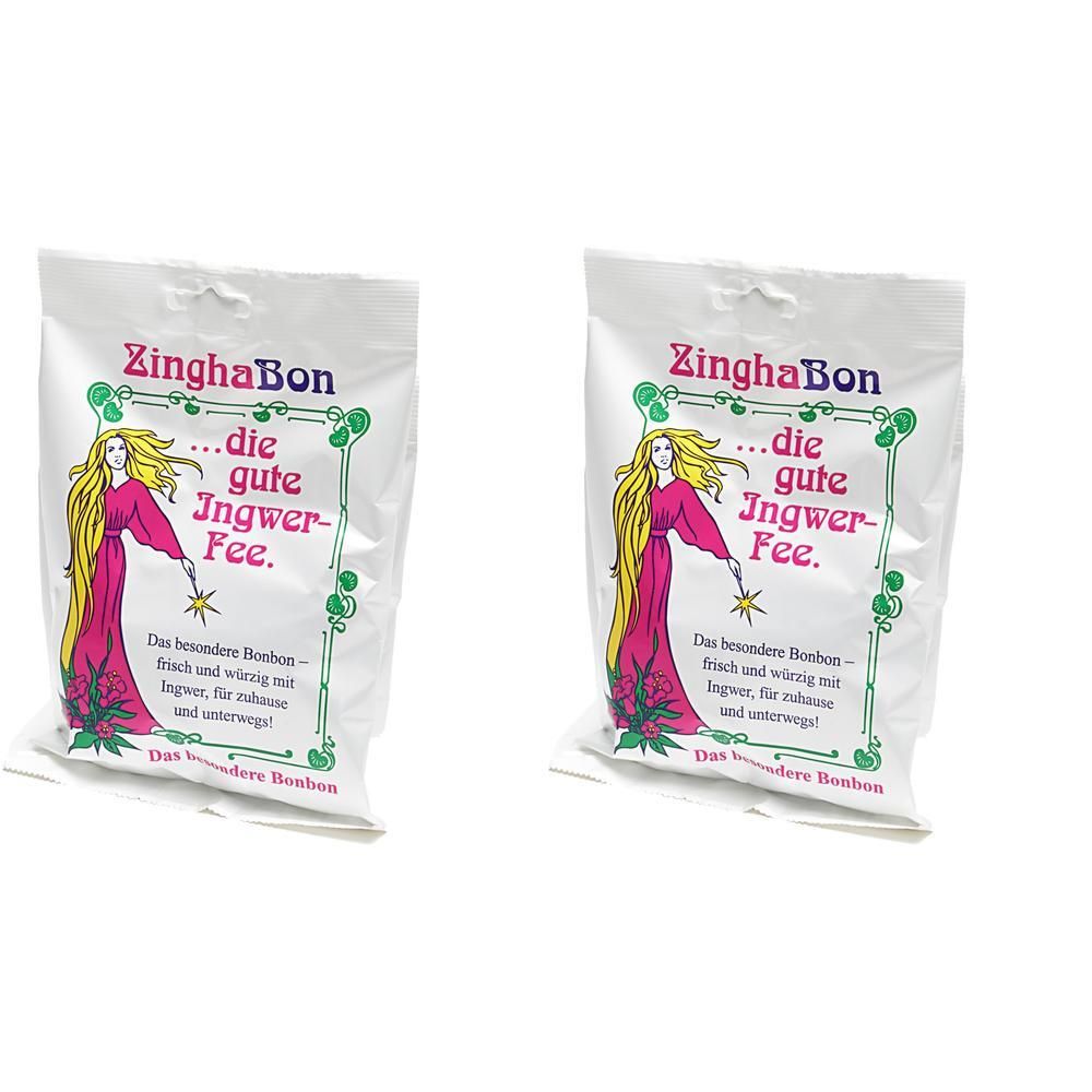 Ingwer Bonbons ZinghaBon 2x 2x76 g