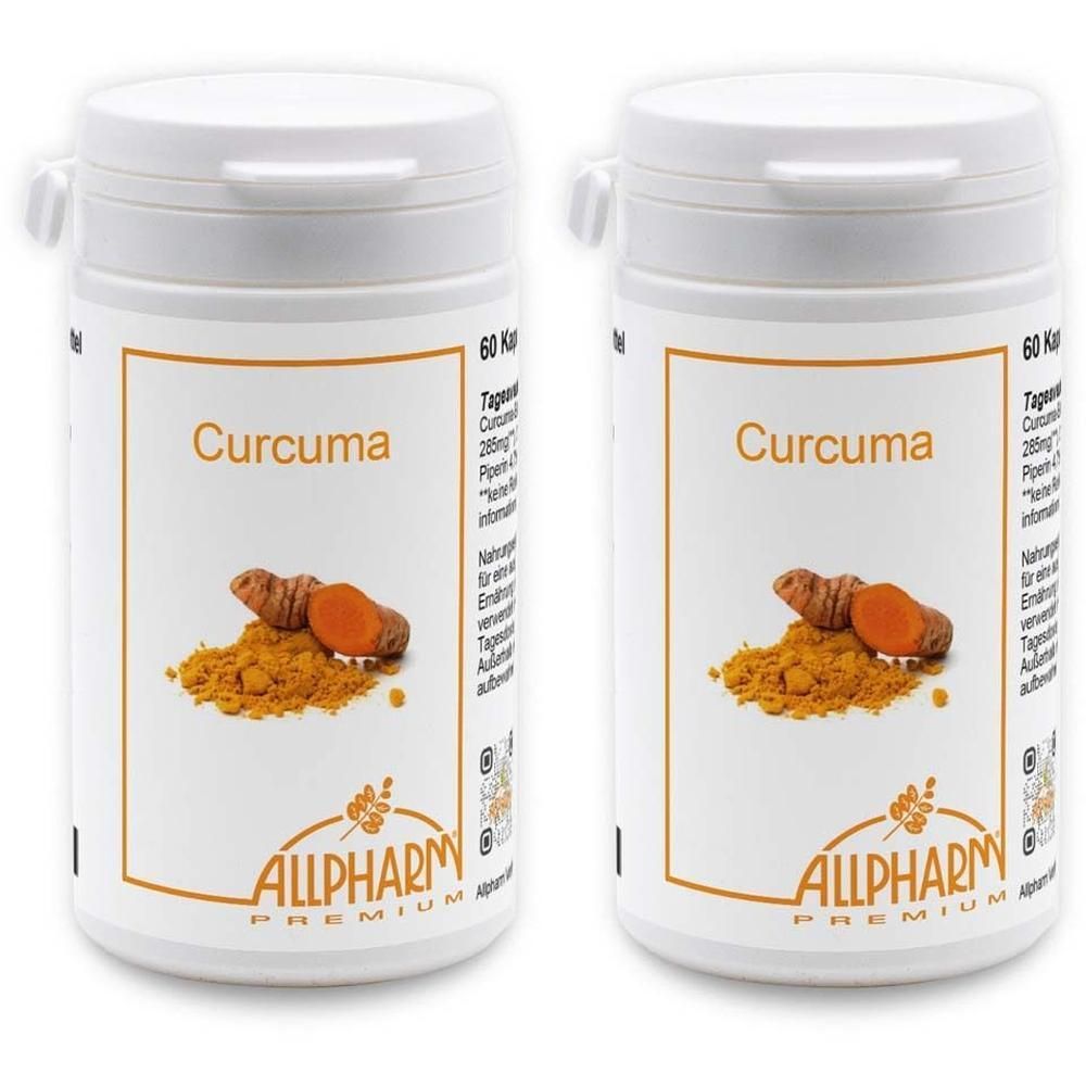 Curcuma Allpharm Premium Kapseln 2x 2x60 St