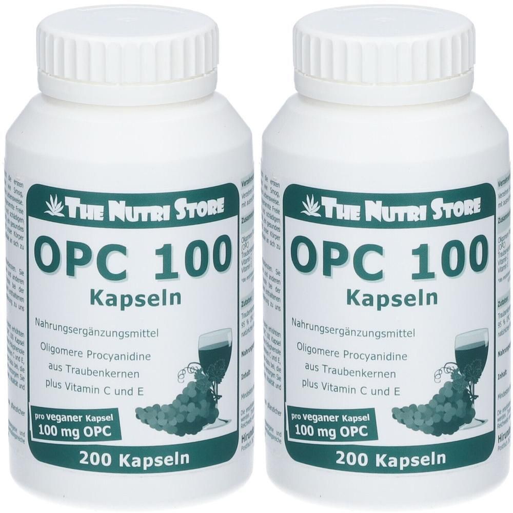 OPC 100 mg vegetarische Kapseln 2x 2x200 St