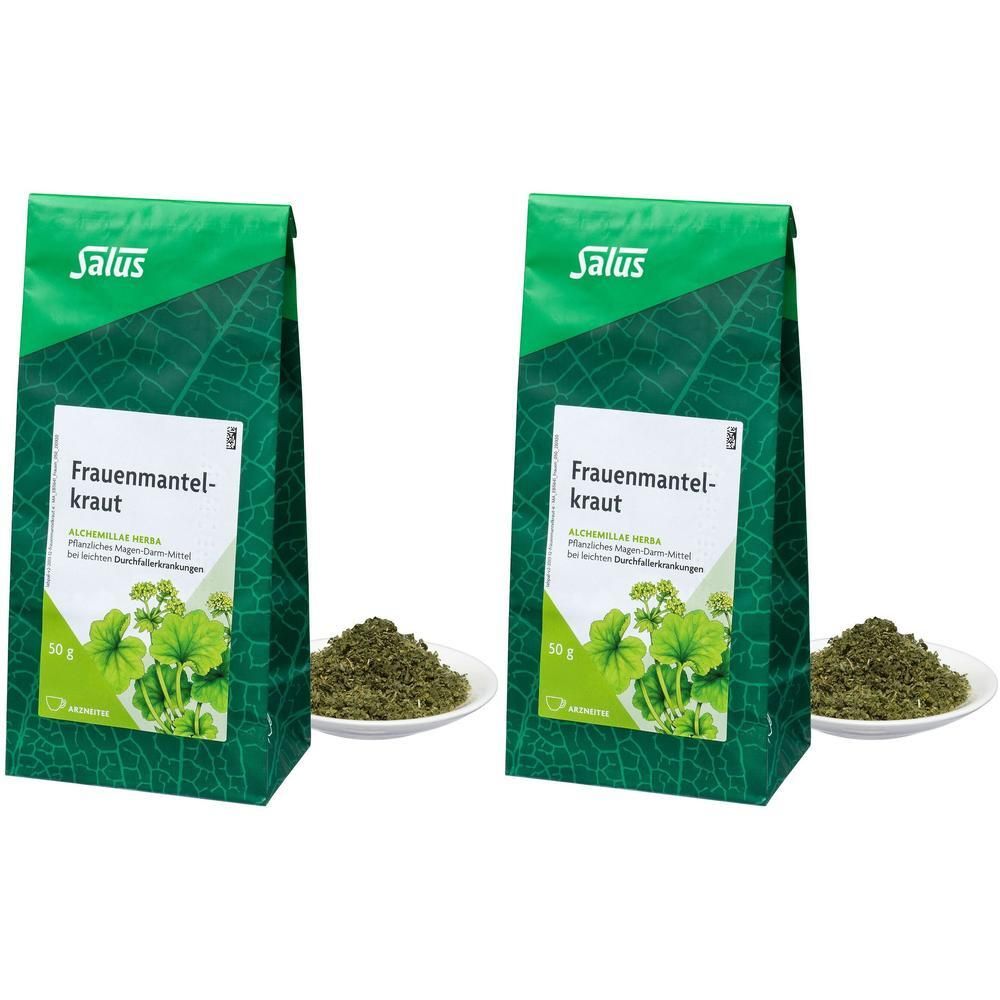 Frauenmantelkraut Arzneitee Alche.herba Bio Salus 2x 2x50 g Tee