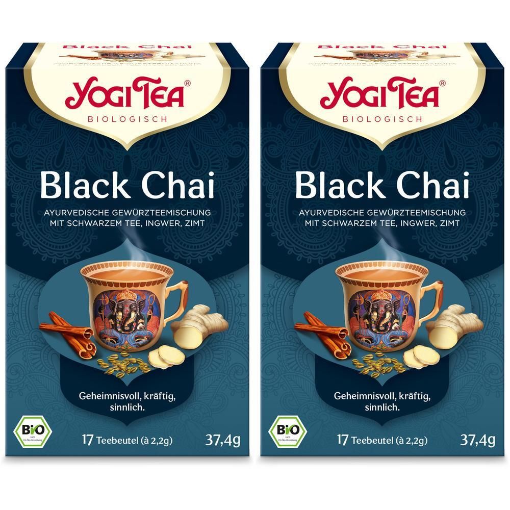Yogi TEA Black Chai Bio Filterbeutel 2x 2x17x2,2 g