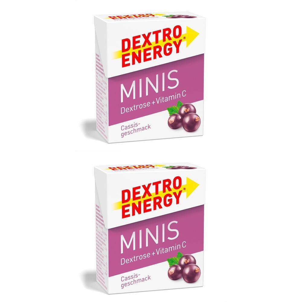 Dextro Energen minis Johannisbeere 2x 2x1 St Täfelchen