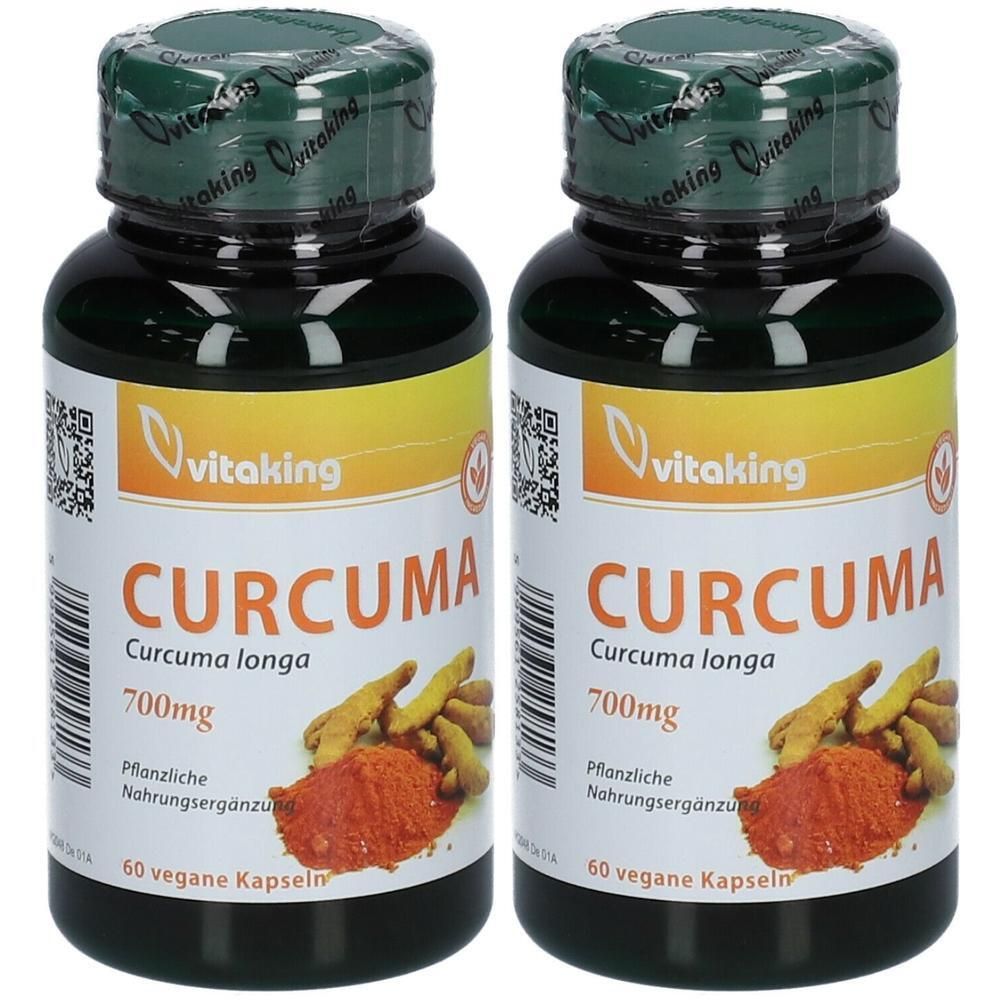 Curcuma 700 mg Kapseln 2x 2x60 St