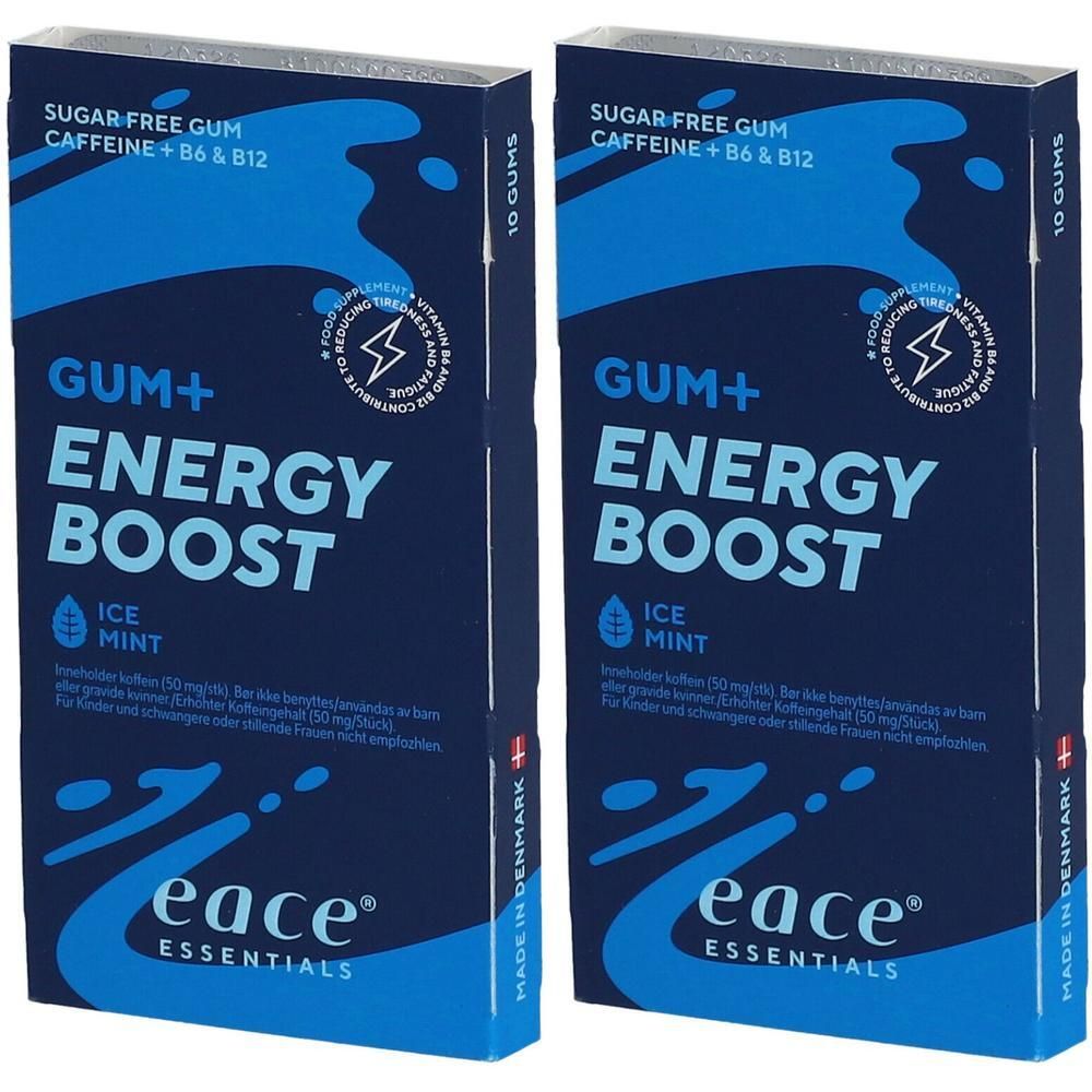 Eace Gum - Energy Boost 2x 2x20 g