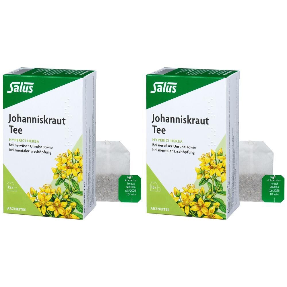 Johanniskraut Arzneitee Hyperici herba Salus Fbtl. 2x 2x15 St Filterbeutel