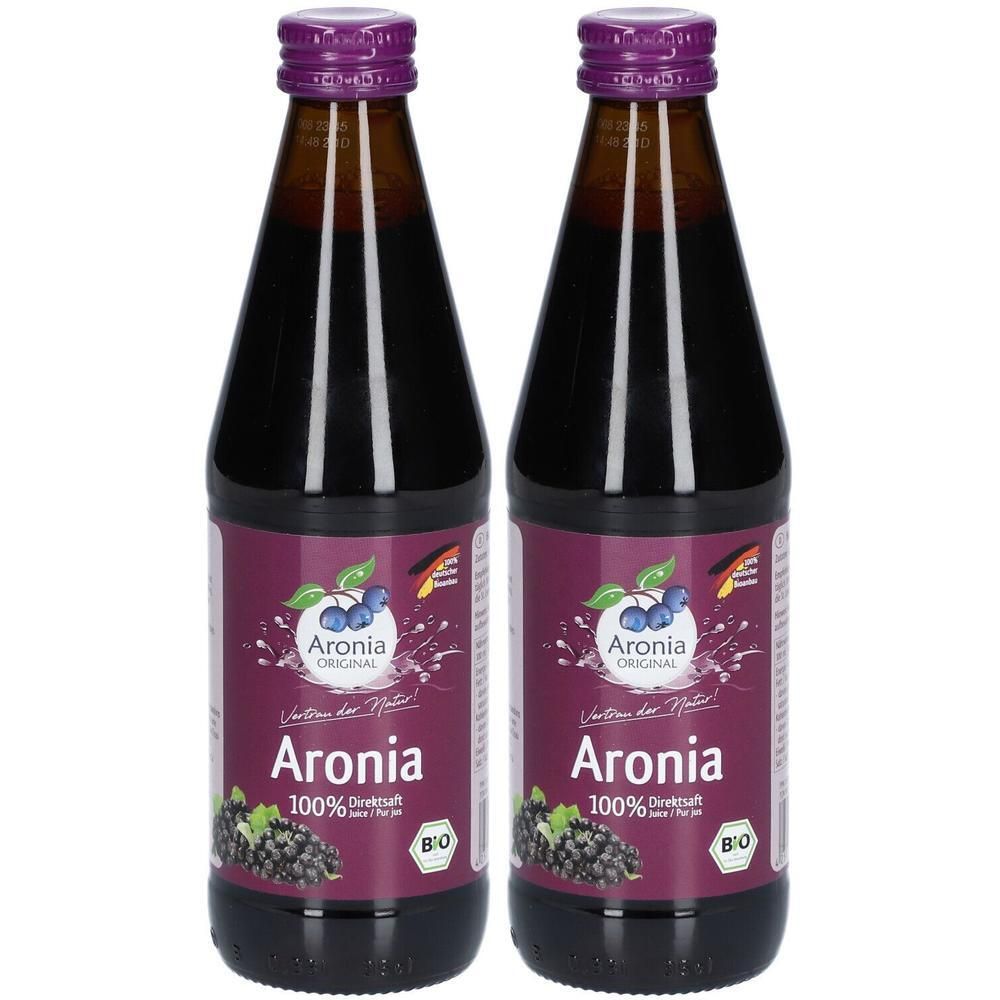 Aronia Direktsaft Bio FHM 2x 2x0,33 l Saft