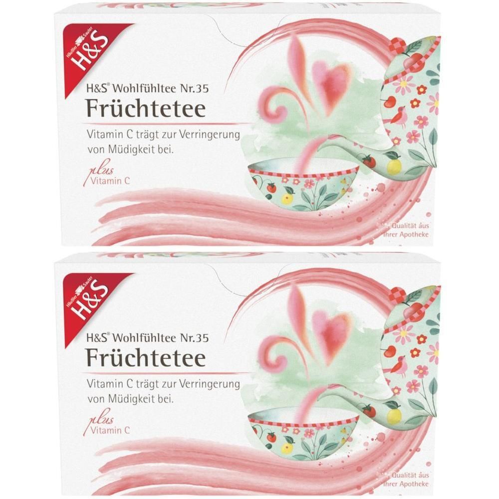 H&S Früchte mit Vitamin C Filterbeutel 2x 2x20x2,7 g