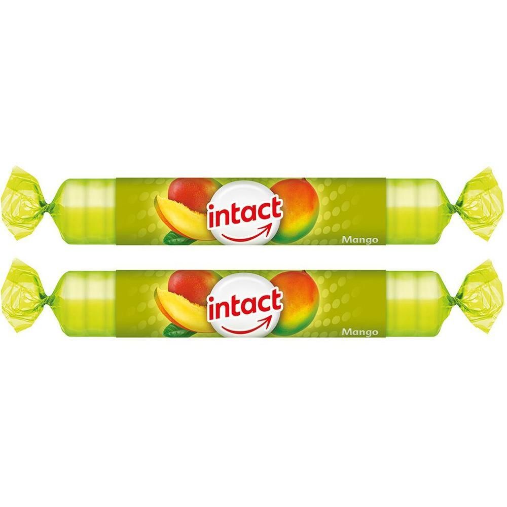 Intact Traubenzucker Rolle Mango 2x 2x1 St Tabletten