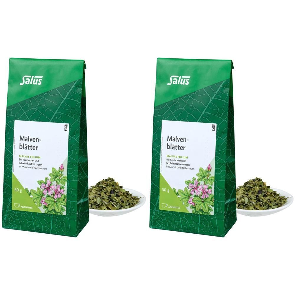 Malvenblätter Arzneitee Bio Salus 2x 2x50 g Tee