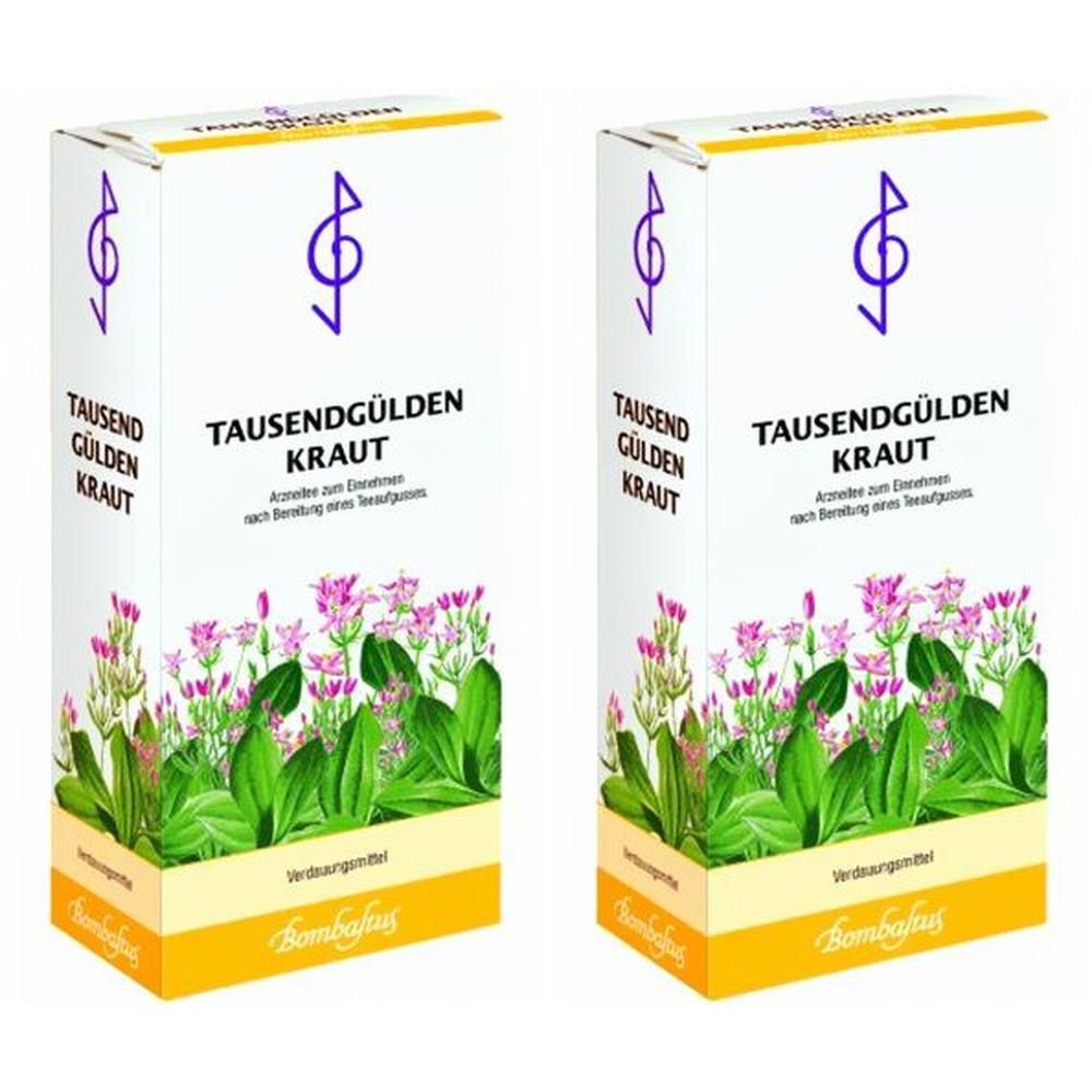 Tausendgüldenkraut Tee 2x 2x75 g