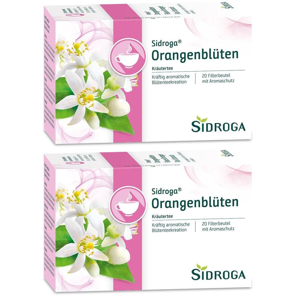 Sidroga Orangenblütentee Filterbeutel 2x 2x20x1,2 g