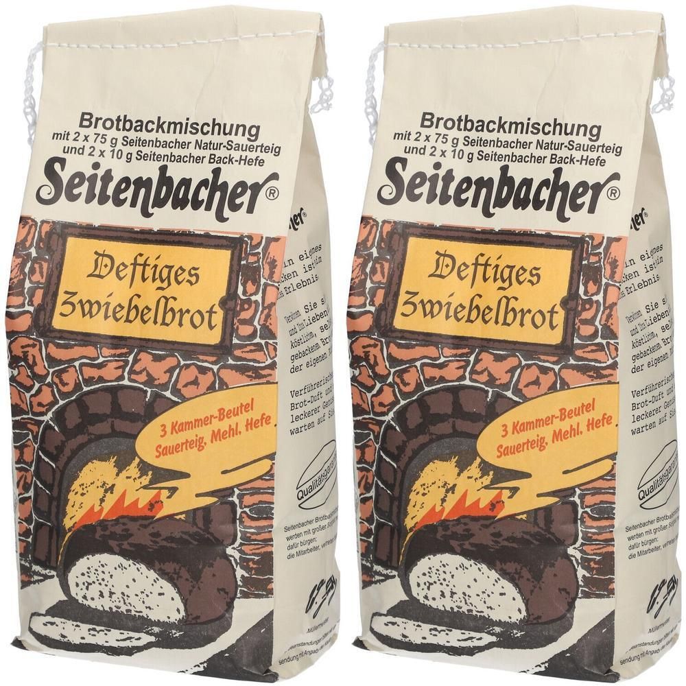 Seitenbacher Zwiebelbrot 2x 2x935 g