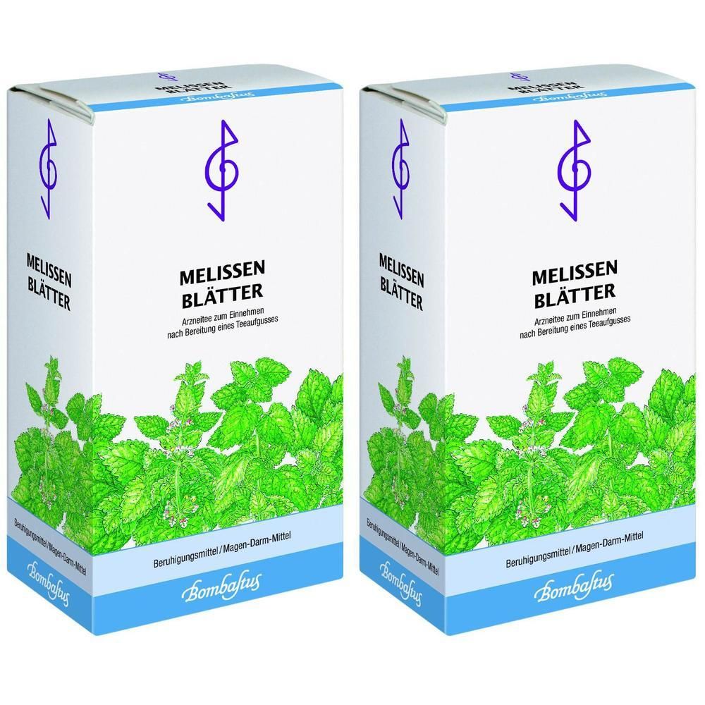 Melissenblätter Tee 2x 2x50 g