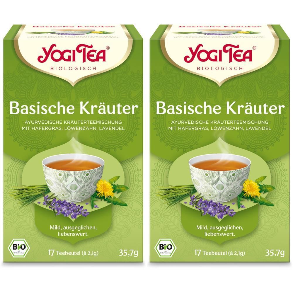 Yogi TEA Basische Kraeuter Bio 2x 2x17x2,1 g Filterbeutel