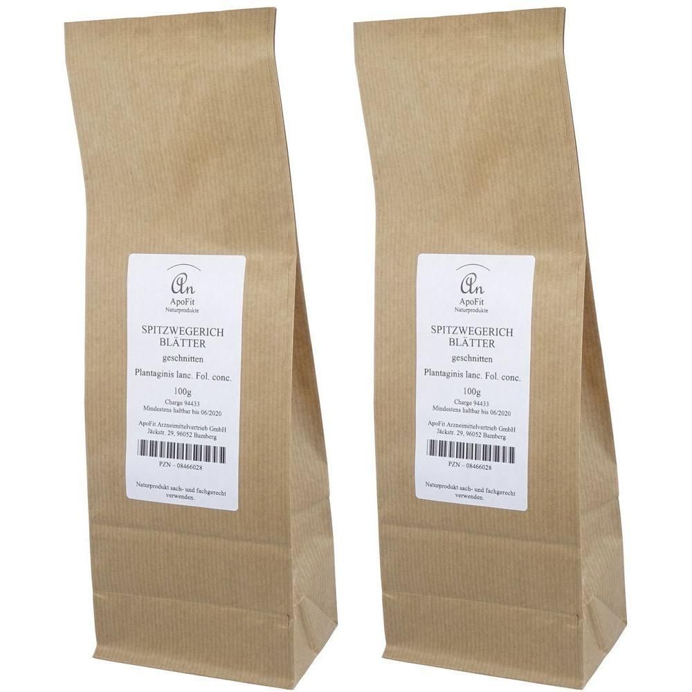 Spitzwegerichblätter 2x 2x100 g Tee