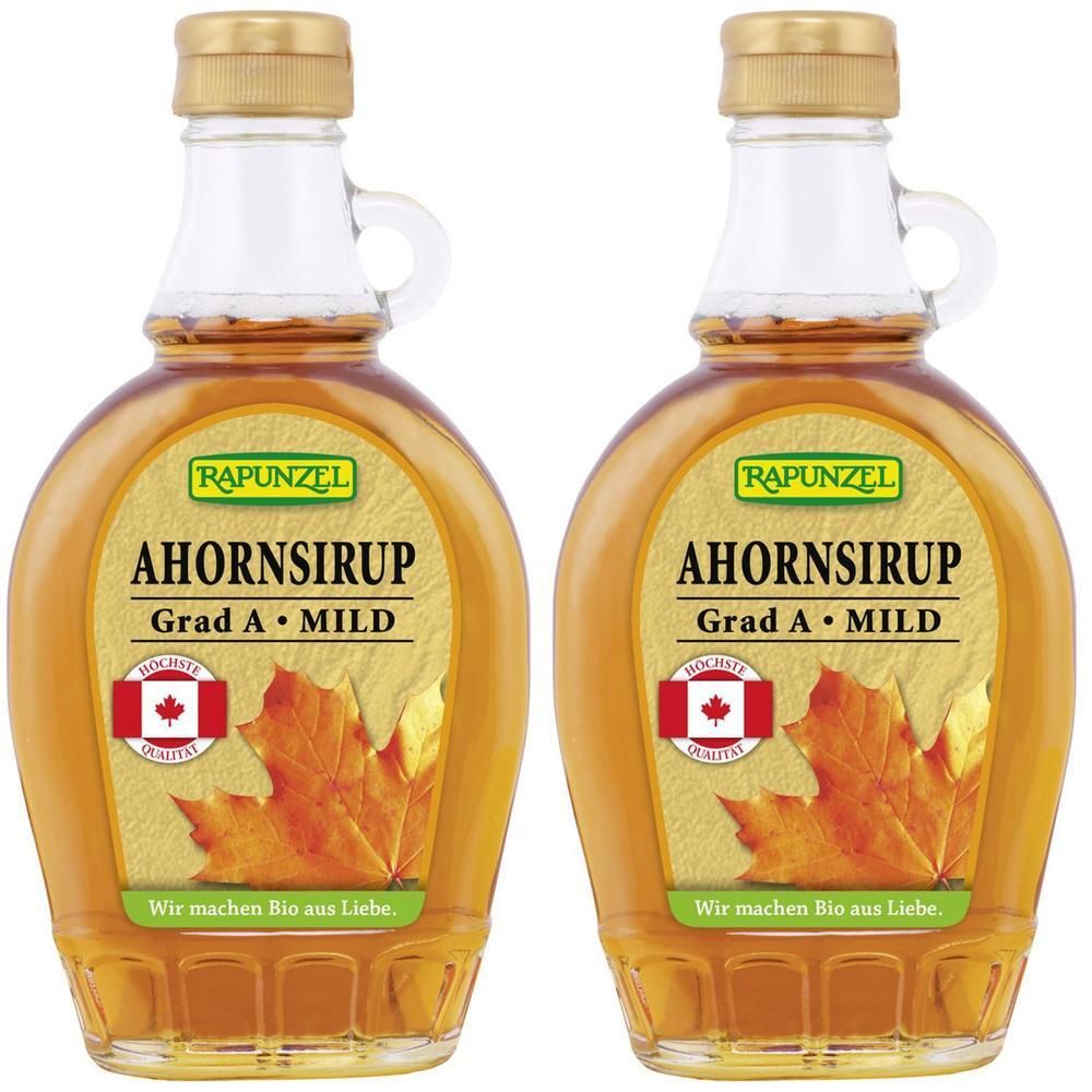 Rapunzel Bio Ahornsirup Grad A 2x 2x250 ml Flüssigkeit