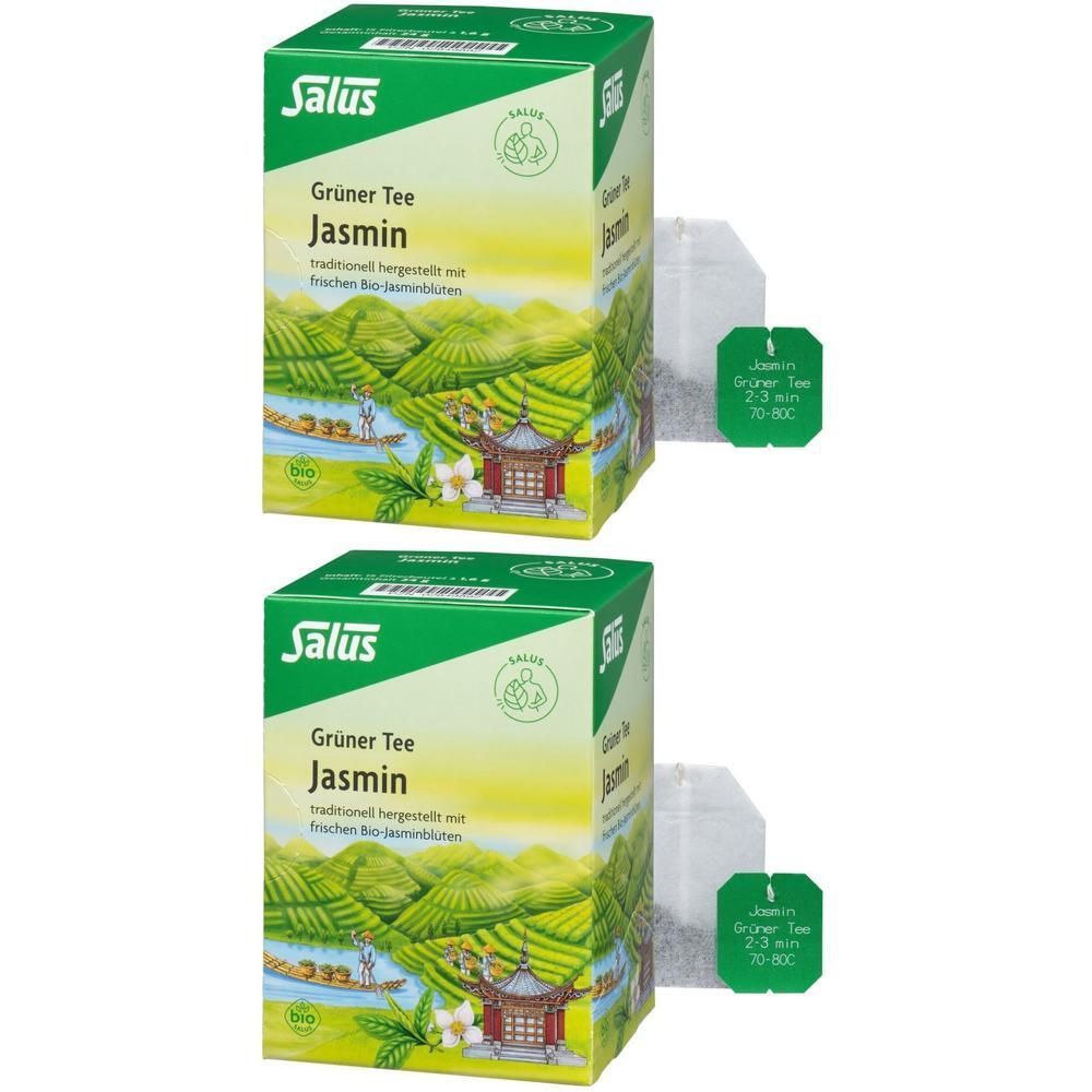 Grüner TEE Jasmin Bio Salus Filterbeutel 2x 2x15 St