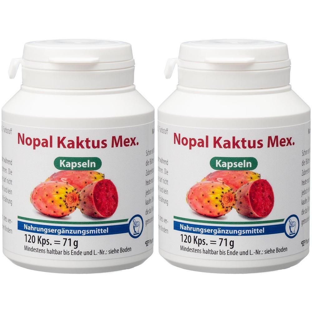 Nopal Kaktus mex.Kapseln 2x 2x120 St Kapseln