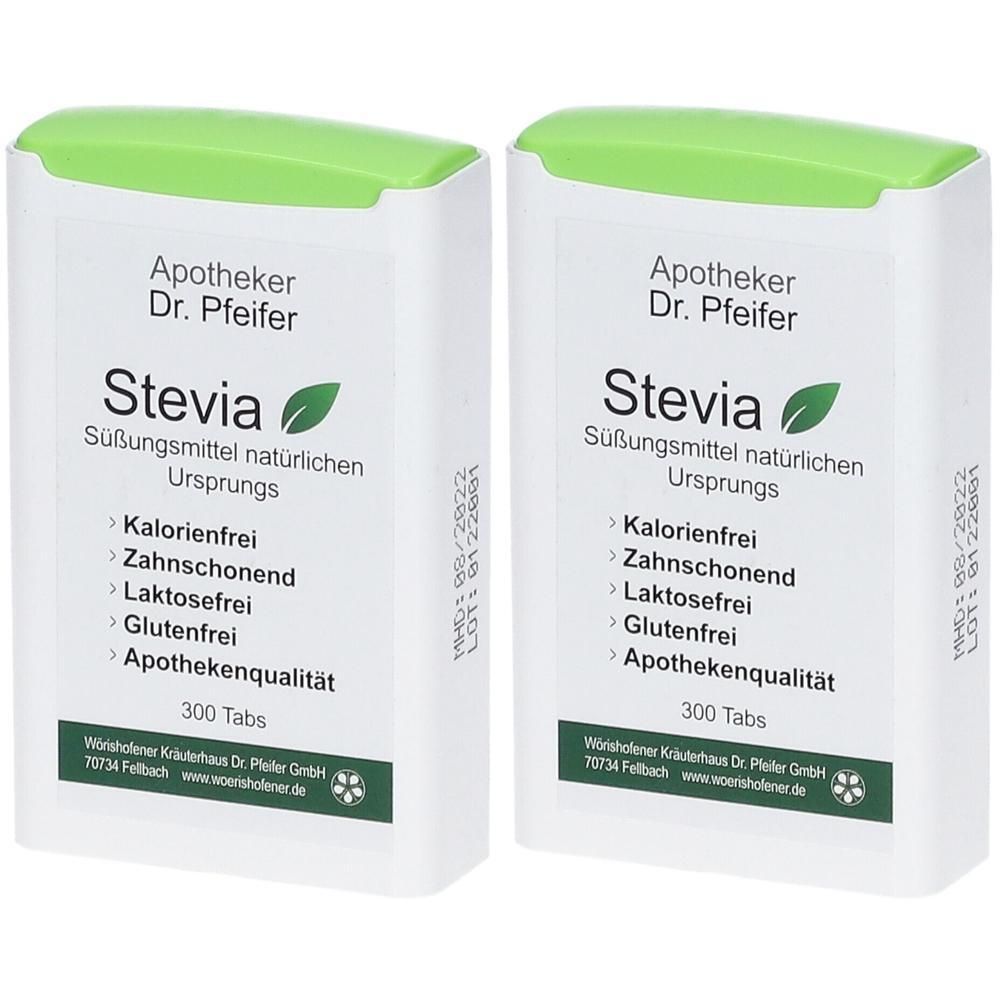 Stevia Dr.pfeifer Tabs 2x 2x300 St Tabletten