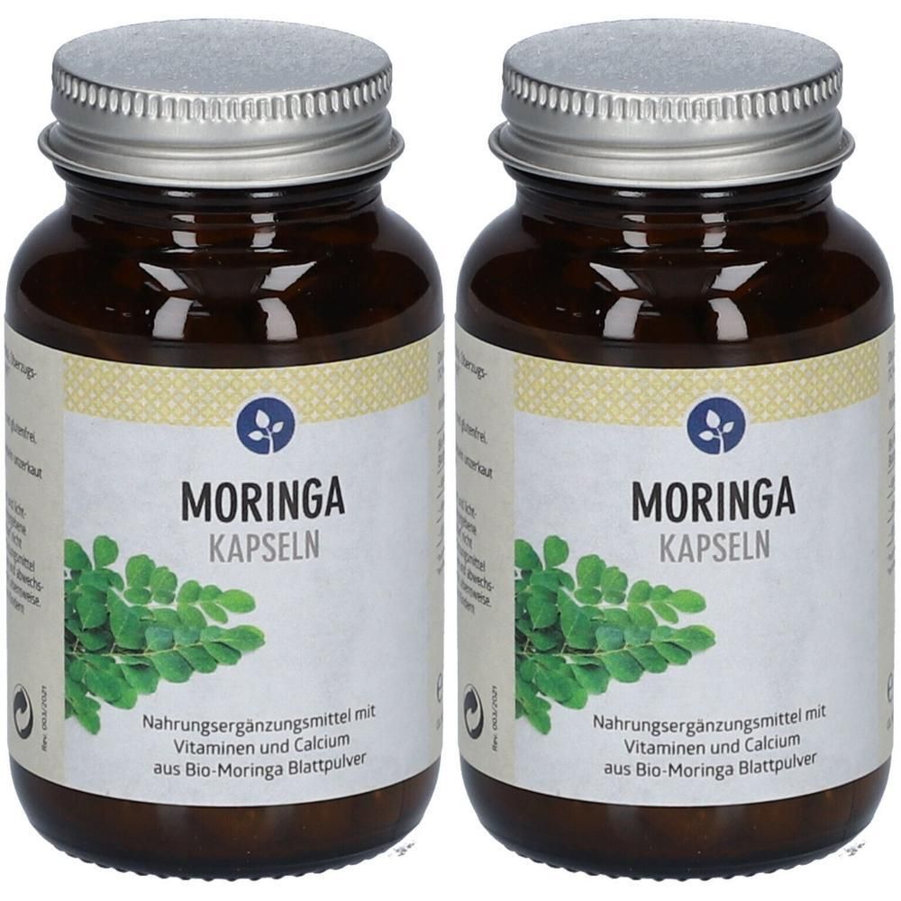 Moringa 400 mg Kapseln Bio 2x 2x60 St