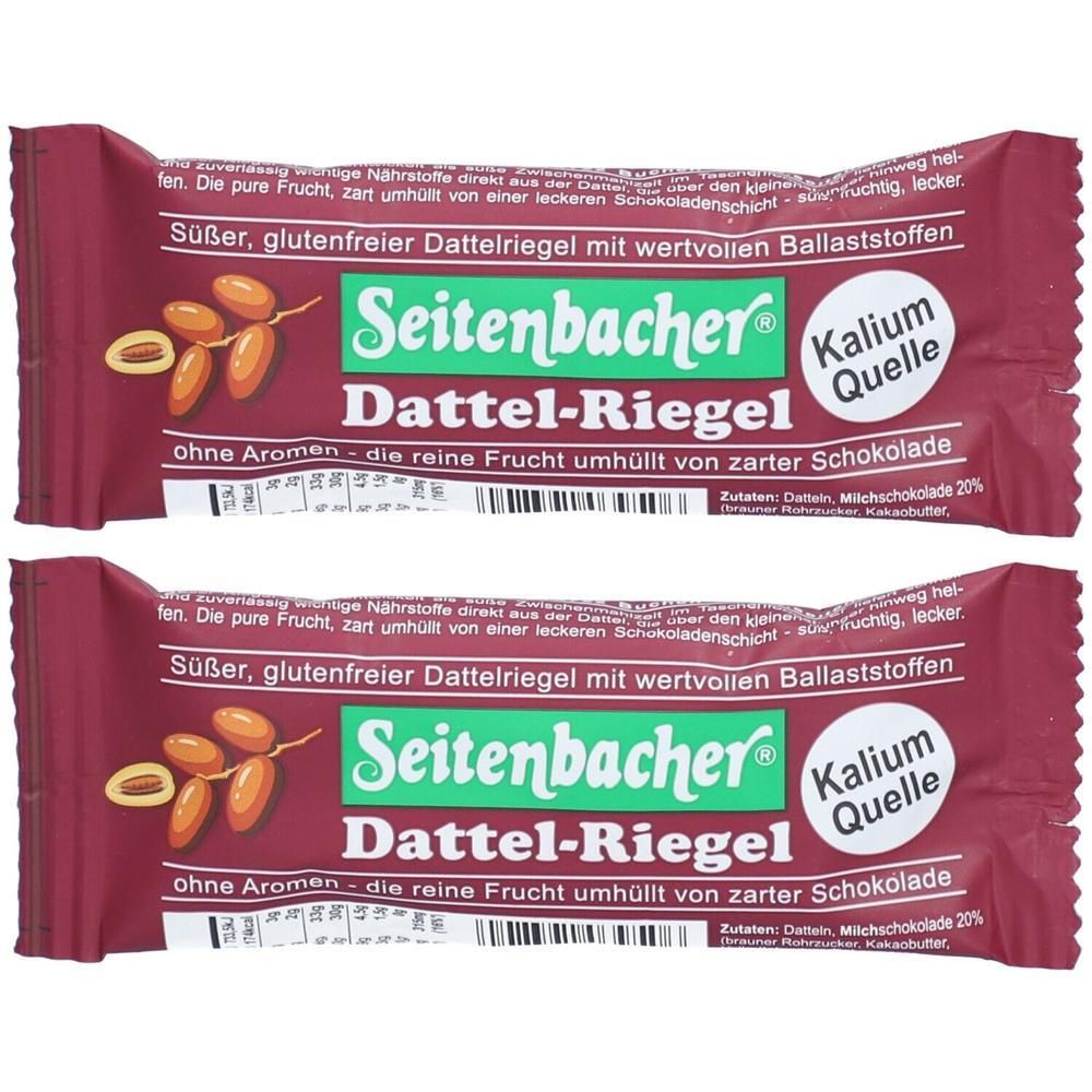 Seitenbacher Dattel Riegel 2x 2x50 g