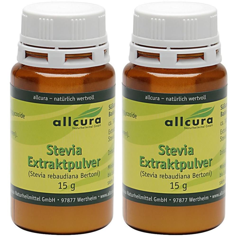 Stevia Extrakt Pulver 2x 2x15 g