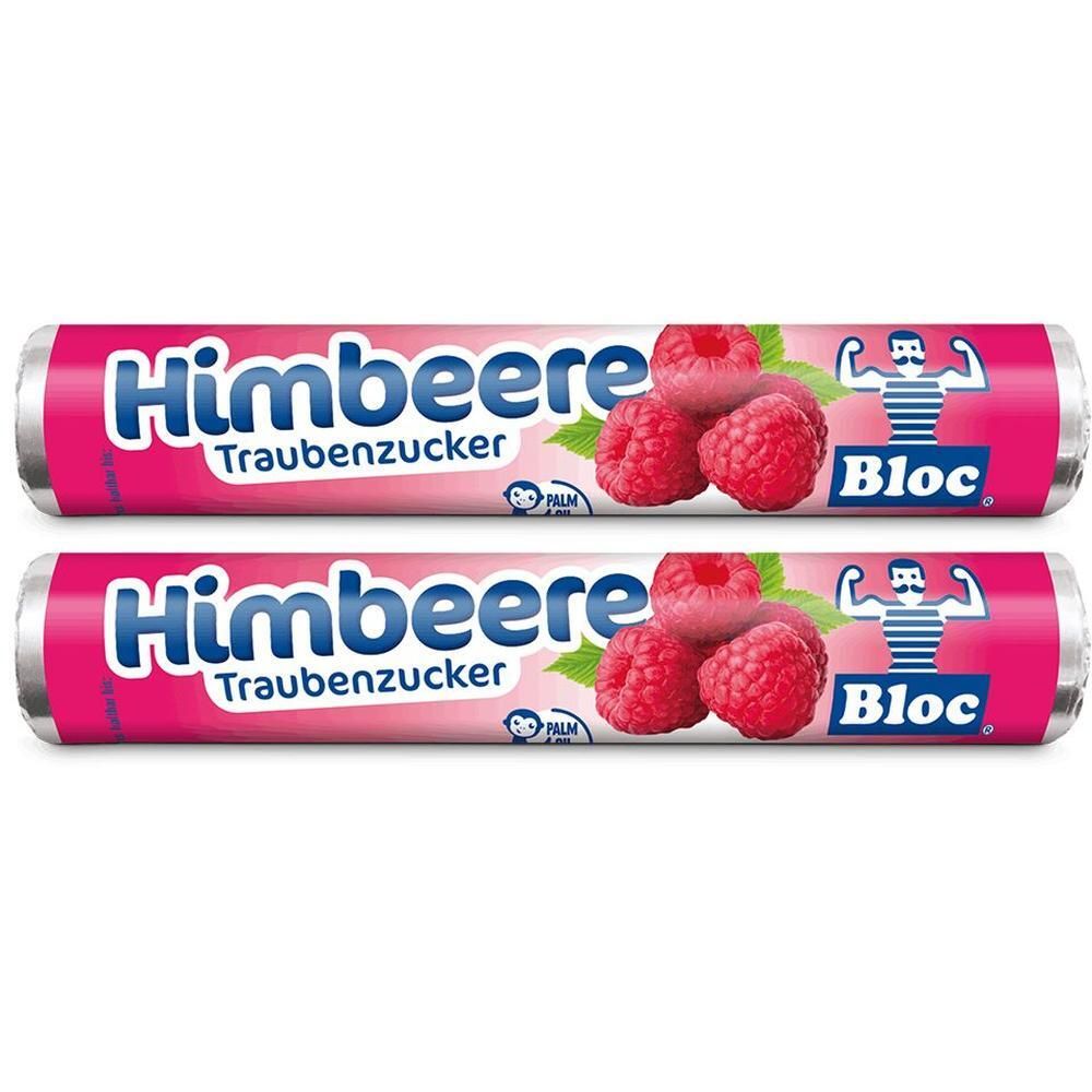 Bloc Traubenzucker Himbeer Rolle 2x 2x42 g Bonbons