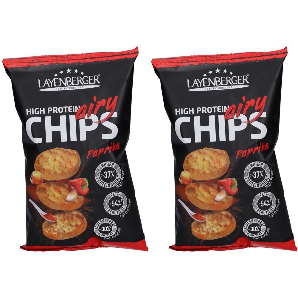 Layenberger Airy Chips Paprika 2x 2x75 g