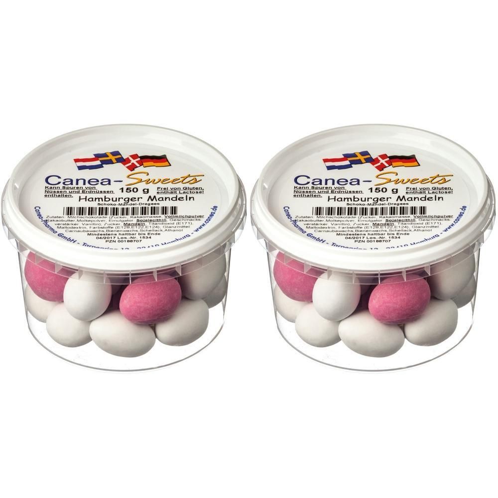 Hamburger Mandeln Canea 2x 2x150 g Bonbons