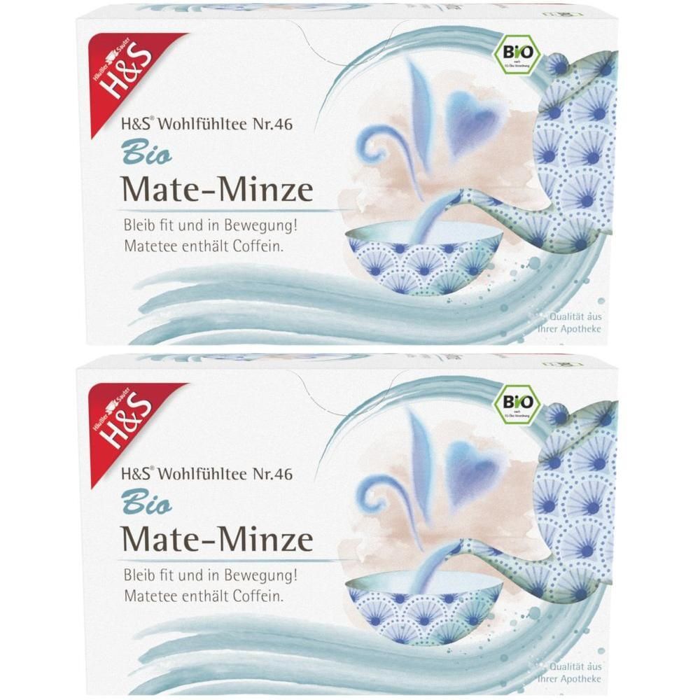 H&S Bio Mate-Minze Filterbeutel 2x 2x20x1,8 g