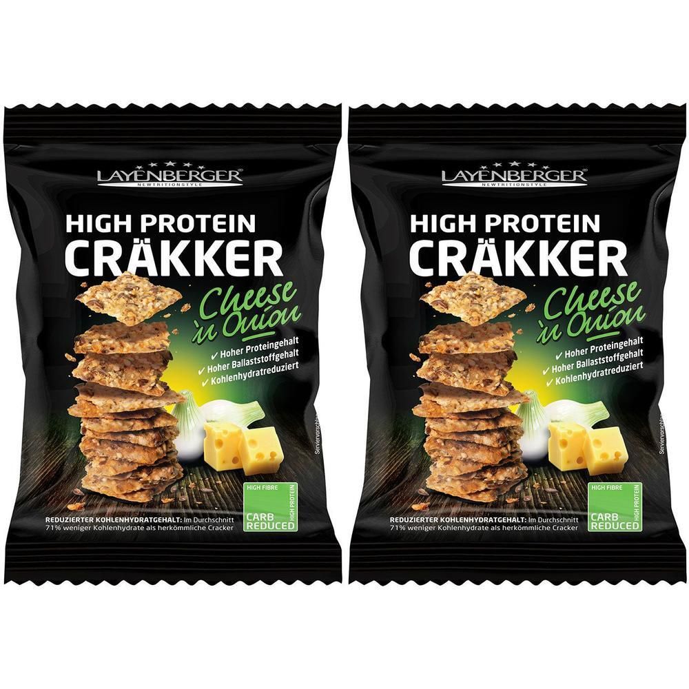 Layenberger High Protein Cräkker Cheese n Onio 2x 2x75 g