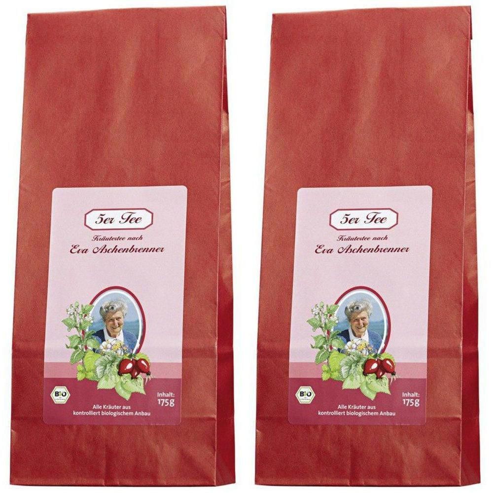 5ER TEE Kraeut EVA Aschenb Bio 2x 2x175 g Tee