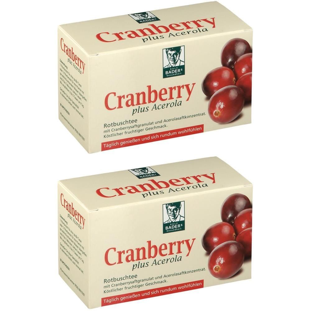 Cranberry Acerola Baders Filterbeutel 2x 2x20 St