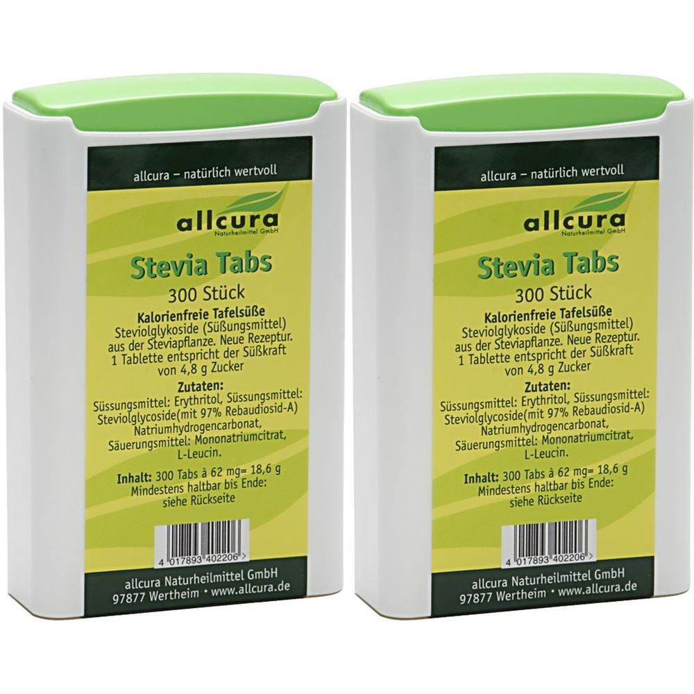 Stevia Tabs 2x 2x300 St Tabletten