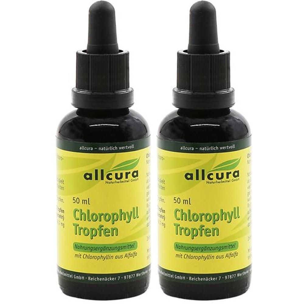 Chlorophyll Tropfen 2x 2x50 ml