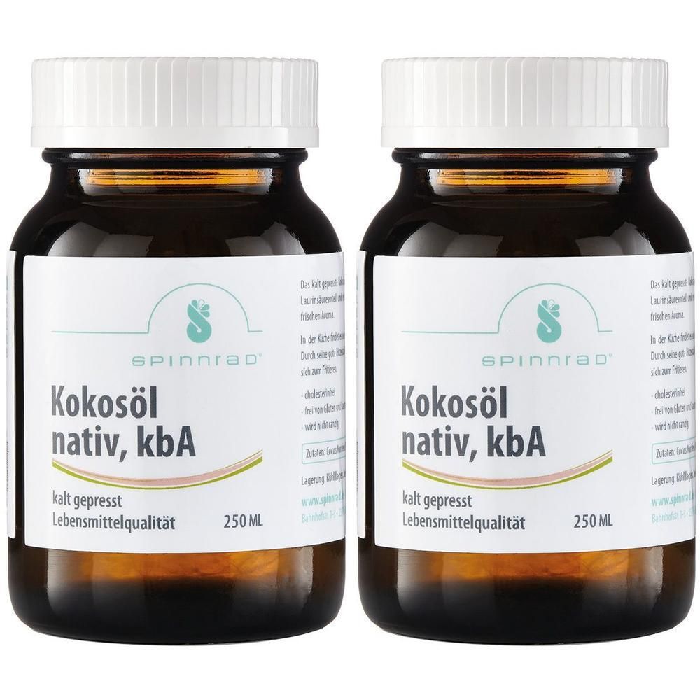 Kokosoel Kalt Gepr KBA LM Bio 2x 2x250 ml Öl