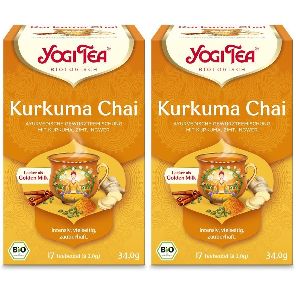 Yogi TEA Kurkuma Chai Bio Filterbeutel 2x 2x17x2 g