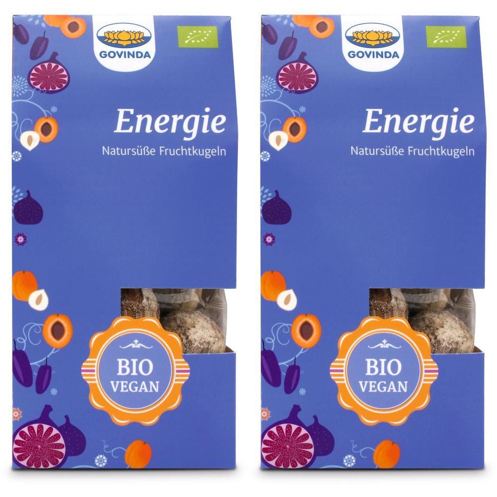 Govinda Bio Energie-Kugeln 2x 2x120 g