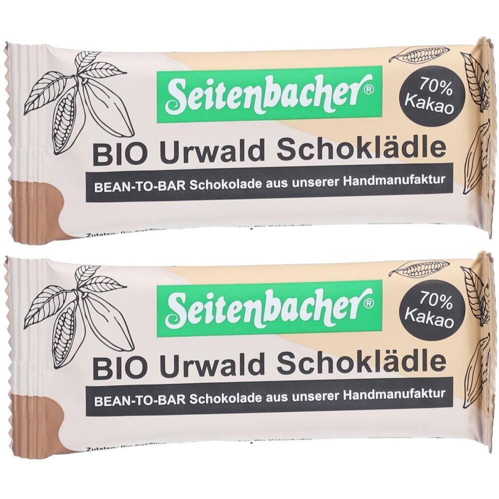 Seitenbacher BIO Urwald Schokolade 2x 2x50 g