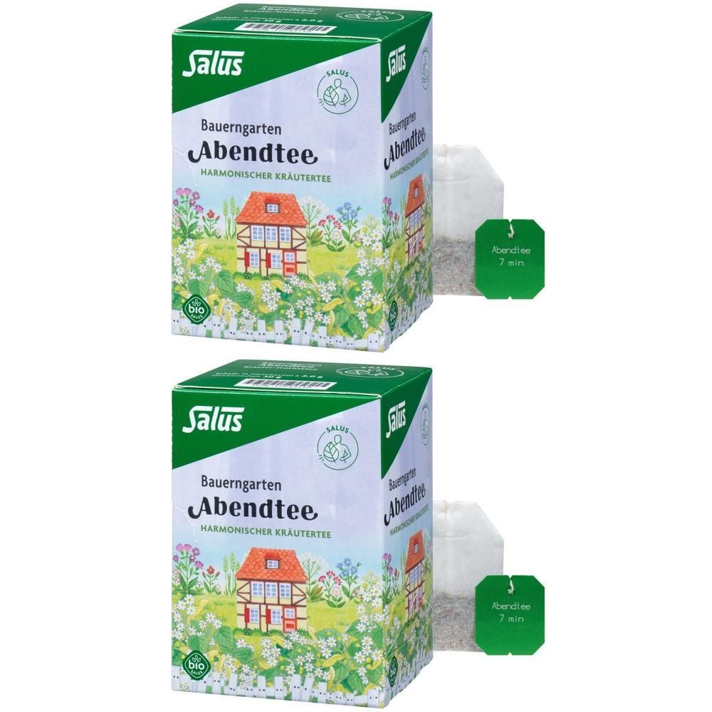 BAUERNGARTEN-Tee Abendtee Kräutertee Salus Fbtl. 2x 2x15 St Filterbeutel